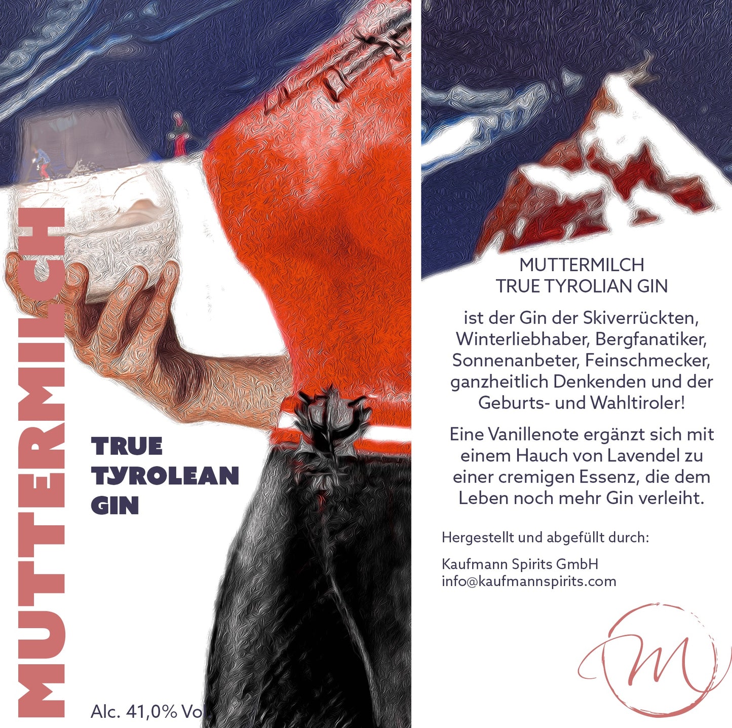 Muttermilch, 0.5 l London Dry Gin